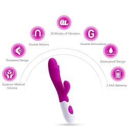 Superior Quality for Women Couple, Thrusting Rotating Rabbit Toy for Women Rechargeable Waterproof Wireless Remote Control Wand