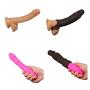 Extension Sleeve S^e*x Delayed Èjècûlàtíôn Èrèctíôn Enhanced Ability and Endurance, Soft and Comfortable - Black
