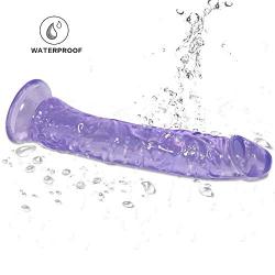 Full Portable 8 Inch Waterproof Soft Wand Flexible Toy for Women,Lifelike Women - Blue - Huangshantechan1.1