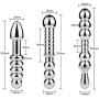 Koungyun Stainless Steel Amal Plug Vibe Waterproof Health Six-Toys for Men Women