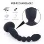 Anal Vibrator Prostate Massager for Men - Adorime Waterproof Vibrating G-spot Vaginal Sex Toy with 10 Modes Butt Plug for Women, Rechargeable Hands-Free Suction Cup Prostate Spot Stimulator Anal Vibrator Prostate Massager for Men - Adorime Waterproof Vibrating G-spot Vaginal Sex Toy with 10 Modes Butt Plug for Women, Rechargeable Hands-Free Suction Cup Prostate Spot Stimulator