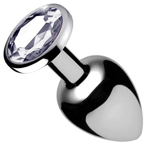 Booty Sparks Clear Gem Anal Plug, Medium Booty Sparks Clear Gem Anal Plug, Medium