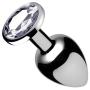 Booty Sparks Clear Gem Anal Plug, Medium Booty Sparks Clear Gem Anal Plug, Medium