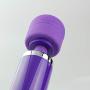 Moonsun08 Magic Wand with Free Wand Essentials Massager Rechargeable Magic Wand Massager Handheld Foot Neck Head Full Body Vibrator Purple