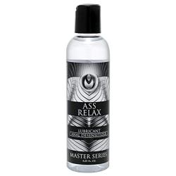 Master Series Ass Relax Desensitizing Lubricant, 4.25 Ounce