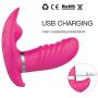 TeemorShop 10 Frequency Wearable Wireless USB Rechargeable Vinrator Invisible Mssagers for Women Couples