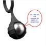Silicone Penis Dual Ring Enhanced Trainer Power Ball Weight Ring Hanger Device 2 Usage Method