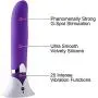 Nu Sensuelle Curve 20 Function Vibrator, Purple Nu Sensuelle Curve 20 Function Vibrator, Purple