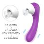 yibaixoo Rechargeable Silicone Vibrating Tongue Simulator Sucking Nipple Sucker Oral Women Toys Lifelike Toy for Woman Waterproof