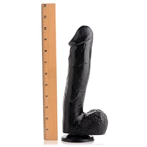 Master Series Mighty Midnight 10 Inch Dildo with Suction Cup