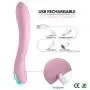 Classic Vibrator Dildo by ALOFA Waterproof G Spot Anal Stimulator with 10 Powerful Vibration Modes for Effortless Insertion - Ideal Sex Toy for Starters (Pink) Classic Vibrator Dildo by ALOFA Waterproof G Spot Anal Stimulator with 10 Powerful Vibration Modes for Effortless Insertion - Ideal Sex Toy for Starters (Pink)