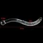 Crystal Glass Pleasure Wand Dildo Penis - AKStore - Smooth Glider Curved Glass,Clear Crystal Glass Pleasure Wand Dildo Penis - AKStore - Smooth Glider Curved Glass,Clear