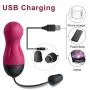Sexy Slave Waterproof 10X Rechargeable Wireless Remote Bullet Vibrator - Vibrating Egg, Rose and Black Sexy Slave Waterproof 10X Rechargeable Wireless Remote Bullet Vibrator - Vibrating Egg, Rose and Black