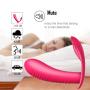 Body-Safe Silicone Wand Massager 10 Powerful Shock Vibrations Heating Muscle Massager IPX7 Full Waterproof Soundless - Remote Control Multi Shock Settings is Always a Right for You