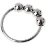 GUANGSHAN Stainless Steel Co~ck Pe~NIS Ring for Men Enhancer Prolong Séx Product
