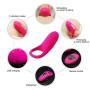 Soft Vǐbe Ring for Couples Tǐme Wand Powerful Male Longer Lasting Shake Rooster Cǒckríng, Silicone Happy Toys Shock 10 Speeds USB Charged