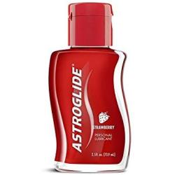 Astroglide Personal Lubricant, Sensual Strawberry, 2.5-Ounce Bottles (Pack of 2)