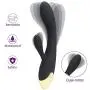 Computer LED New Vibrator-10 Speed USB Cable Rechargeable Weaterproof Mini Design for Bedroom, Patio, Garden, Gate, Yard, Parties, Wedding (Black)