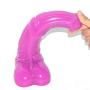 Lfcmf 9.96 Inch Massage Wand with Big Head & Balls, (9.96" Long,2.08" Wide) (Color : Purple)