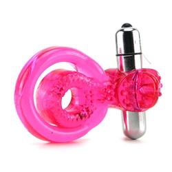 Dual Clit Flicker With Removable Waterproof Stimulator Pink