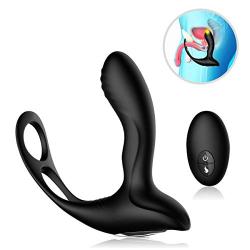 Vibration Machine Anal Vibrator Sex Toys for Men Wireless Remote Control Vibrator for Couples Prostate Massager Erotic Toys T-shirt