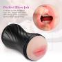 Masturbation Sleeve Toy Male Masturbators Blow Job Stroker with Realistic Vagina and Mouth,Utimi Men Double Sided Pocket Pussy for Intense Stimulation