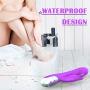 G Spot Vibrator with Bunny Ears for Clitoris Stimulation,Oixgirl Realistic Dildo Vibrator 7 Strong Vibration Rabbit Vibrator Rechargeable Masturbation Sex Toy