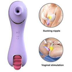 jiooq066 Sucking Toys for Women Mini Powerful Thrusting Massage Tool for Female, Waterproof G-Spotter Simulator Vibrartor Clit Nipple Vibration Adullt Toy Shoe Tshirt