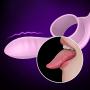 TPTPMAY Mini USB Vibranting Pennis Ring Delay Ejeculation Hard Male Massage Six Toy Couples