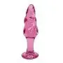 4.3 Inches Pink Glass Pleasure Wand for Anal Sex Play, Eastern Delights Small Anal Butt Plug for Beginner Starter 4.3 Inches Pink Glass Pleasure Wand for Anal Sex Play, Eastern Delights Small Anal Butt Plug for Beginner Starter