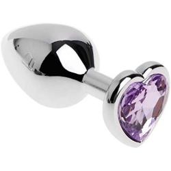 Stainless Steel Jewel Heart análê Bútt Plùg Adùllt Tõys for Women Men