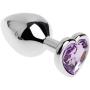 Stainless Steel Jewel Heart análê Bútt Plùg Adùllt Tõys for Women Men