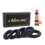 Silicone Cock Rings Set Sex Toys – Adorime Premium Stretchy Erection Enhancing Penis Ring Training Sex Things for Men and Couples (5 Rings Set) 