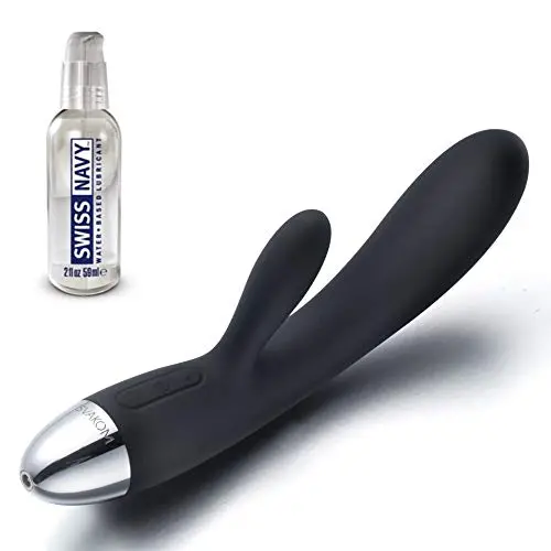 SVAKOM Luxurious Dual Motor Rabbit & 2 Oz Swiss Navy Water-Based Lubricant SVAKOM Luxurious Dual Motor Rabbit & 2 Oz Swiss Navy Water-Based Lubricant
