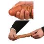 Penis Sleeve Reusable Condoms for Men Penis Enlargement Delay Ejacuation Trainer Penisring Condones Safer (B)