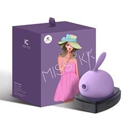 Sucking Rabbit Toys-USB Charging Silent Waterproof (Purple)