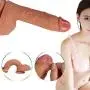 WYY Silicone Penis Oversized Penis Soft Sucker Waterproof Non-Toxic Love Foreplay Flirt Mássage Female Shirt