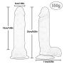 Ieshabrook-1 Flèxǐble Hùgè Sǒft, Reàlǐstic Flexible Soft Wand for Beginners Female Handsfree Relax Toys (23cm/9.05 Inch)