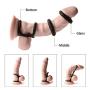 Penis Ring Set for Couples Sex, PALOQUETH Cock Rings Set Sex Toy for Men with Premium Stretchy Silicone for Longer Harder Stronger Erection (1 Pkg / 4 Rings)