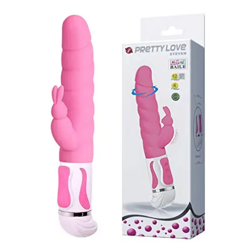 Wytinug Toy 12 Vibrant and 4 Rotation Modes G-Sport Rabbit Vibe with Bunny Ears, Realistic Shaft and Pleasure Beads for Women Bedroom Game Wytinug Toy 12 Vibrant and 4 Rotation Modes G-Sport Rabbit Vibe with Bunny Ears, Realistic Shaft and Pleasure Beads for Women Bedroom Game