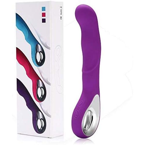 Powerful Motor Flexible Silicone Wand Massager with 10 Powerful Speeds Mode,USB Rechargeable-Arbitrary Bending for Massage Your Back Neck Shoulder Sore - Waterproof (Purple)