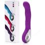 Powerful Motor Flexible Silicone Wand Massager with 10 Powerful Speeds Mode,USB Rechargeable-Arbitrary Bending for Massage Your Back Neck Shoulder Sore - Waterproof (Purple)