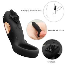 Wearable Erocome 12 Frequency Quiet Waterproof Silicone Men and Couple Women Real Touch