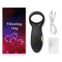 sweet124043 Relax Massage Wireless Quiet Còckring Relax Toy Powerful Strong Vibration Delay Ring Powerful Strong Vibration Delay Ring Silicone Massage Ring USB Charging Ceinim Relax Toys