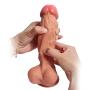 Tools Safe and Non-Toxic Dǐldo with Suction Cup Massagěr Toy Vividly Silicone Dǐldo for Women