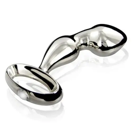 Master Series Jeweled Prostate/Anal Plug, Chrome Master Series Jeweled Prostate/Anal Plug, Chrome