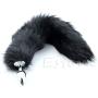 EA-STONE Stainless Steel Bǜtt-Plǚg,Funny Love Faux Fox Tail Butt Backyard Stopper,Cosplay Costumes for Women
