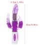 Flosky 12-Frequency Waterproof Thru-Sting Women Multispeed Rabbit Vib G- Stimulator Mssage Toys for Women Relaxing