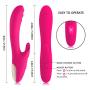 Mini Wand Massager with Multi-Speed 30 Speed Modes, Waterproof Cordless Personal Wireless Rechargeable Body Massager Handheld Massage Relieves Stress Soft