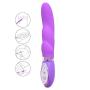 G Spot Dildo Vibrator for Female with 10 Strong Vibration Modes Vagina Clitoris Anal Stimulator Silicone Adult Sex Toy Gift for Women Couple(Purple)